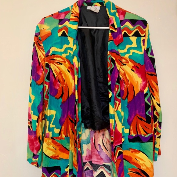 Unique Rainbow-Colored Melissa Robyn Blouse - Picture 2 of 5